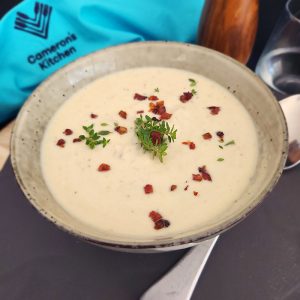 Camerons Kitchen - Cauliflower and Bacon Soup