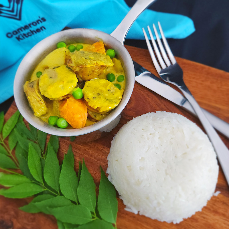 Camerons Kitchen - Curried Sausages Camerons Kitchen - Curried Sausages