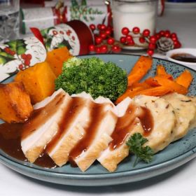 Christmas Turkey with Vegetables